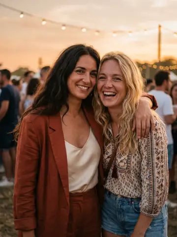 Festival couple femmes