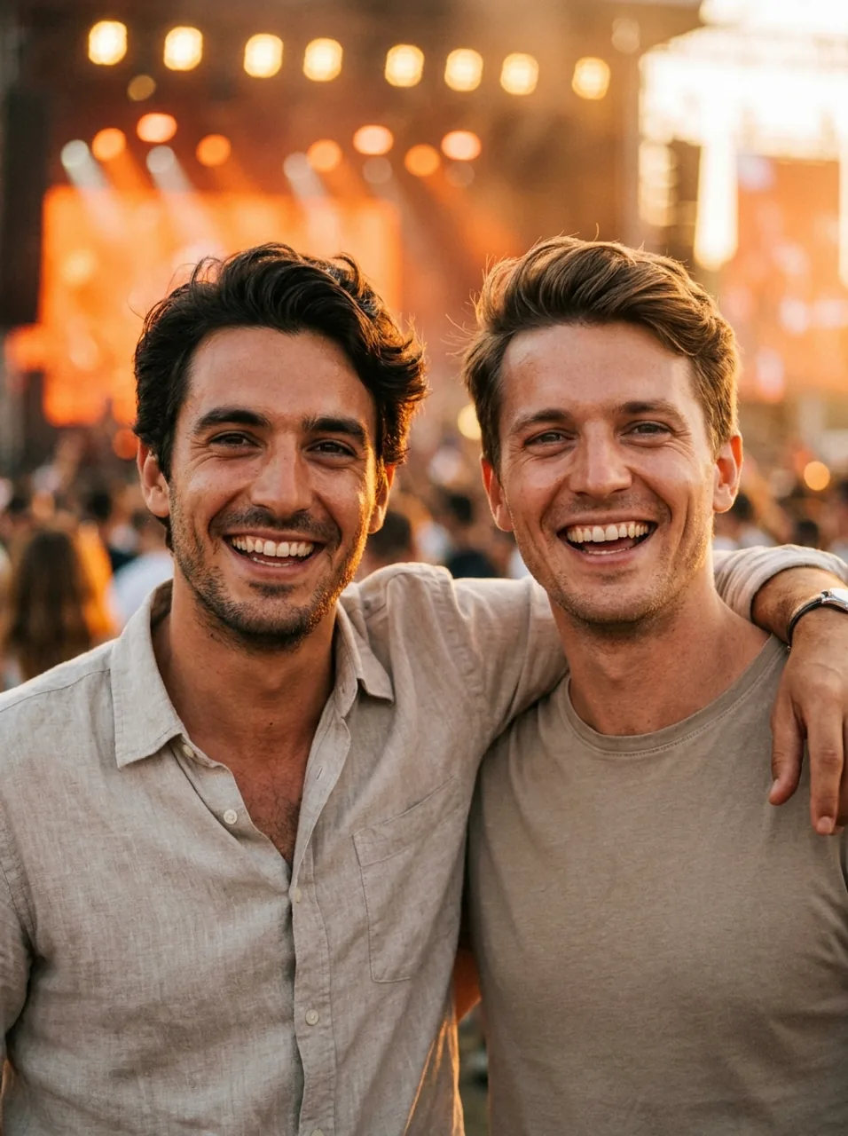 Festival couple hommes